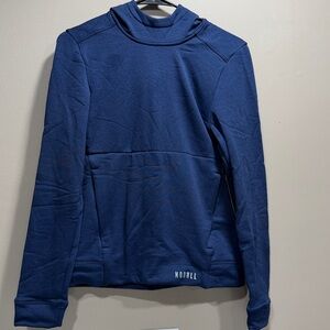 NEW NOBULL navy Blue Pullover Hoodie size small new with tags